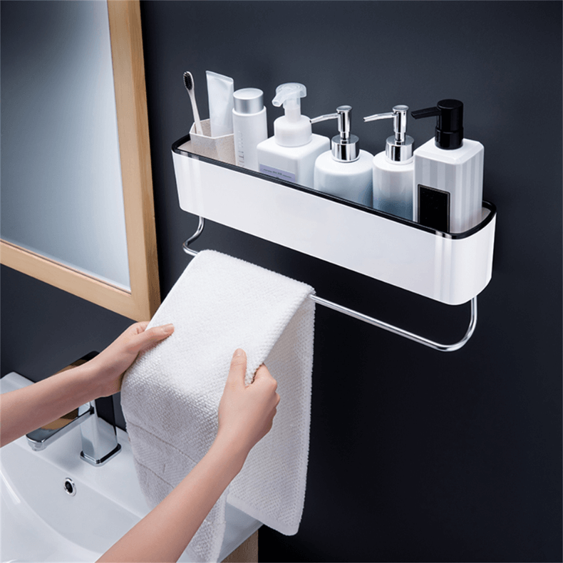 SnapShelf™ Classic – No-Drill Bathroom Shelf