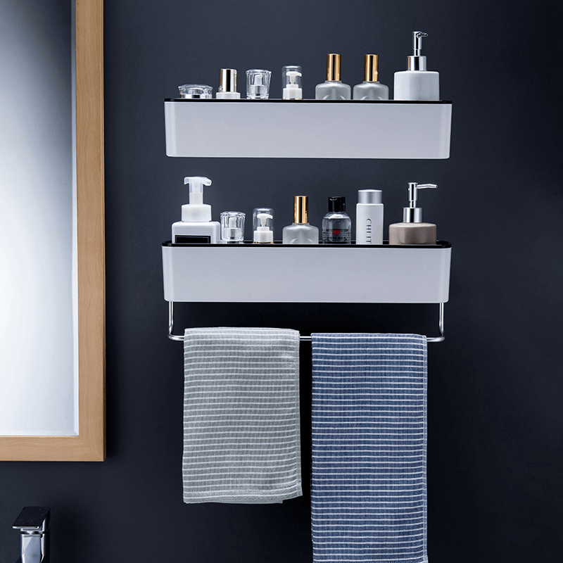 SnapShelf™ Classic – No-Drill Bathroom Shelf
