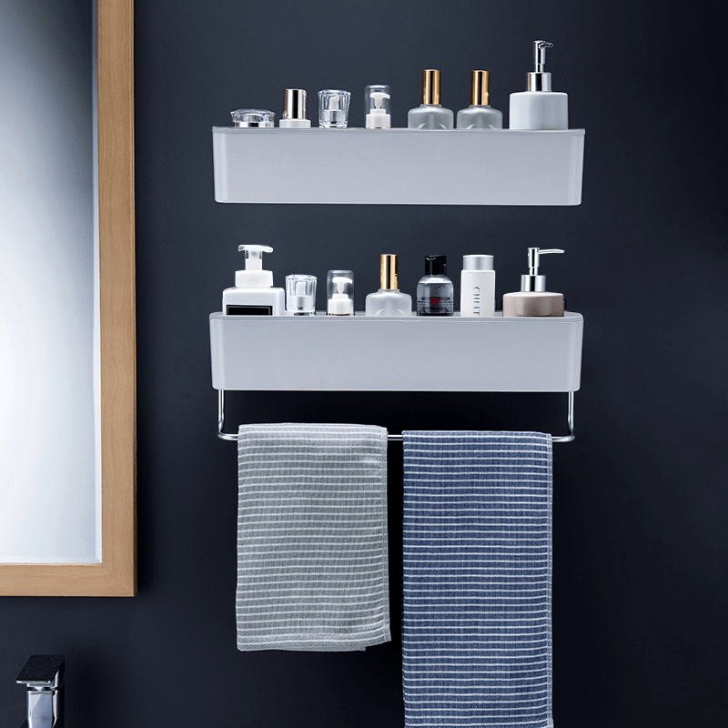 SnapShelf™ Classic – No-Drill Bathroom Shelf